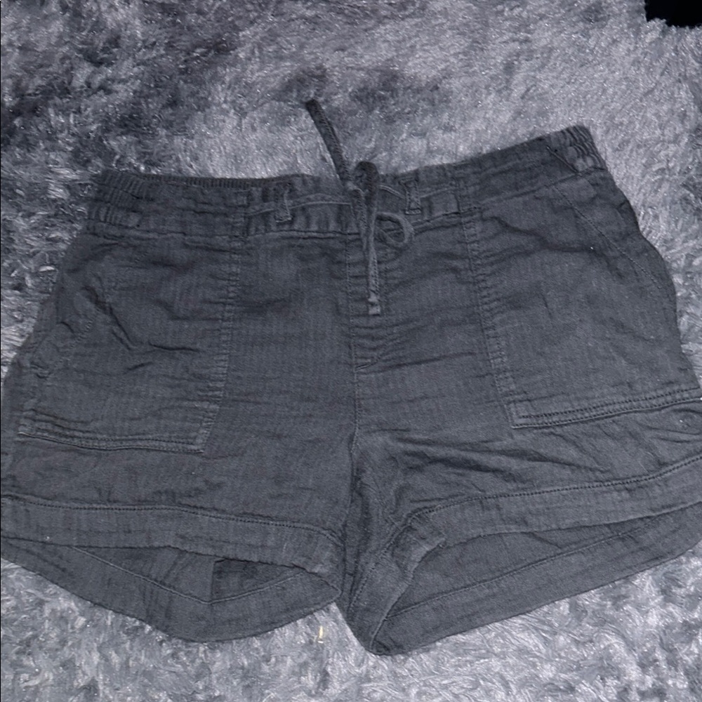 Women's Black Casual Shorts